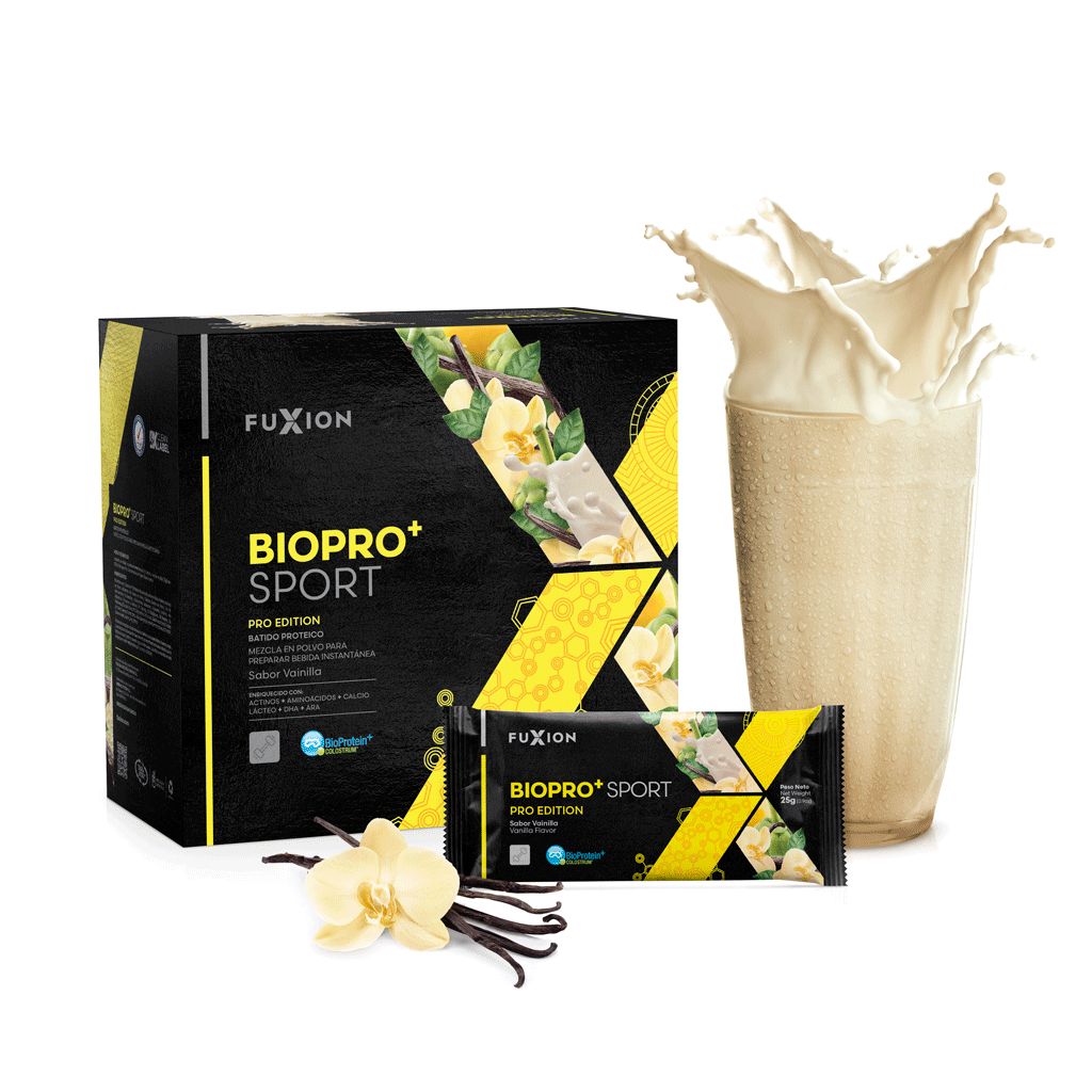 BIOPRO+ SPORT Fuxion - Batido de proteínas para ganar masa muscular