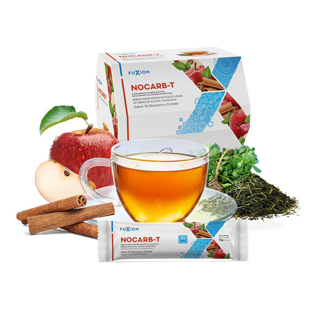 NOCARB-T FuXion - Té para adelgazar, control de carbohidratos y glucosa