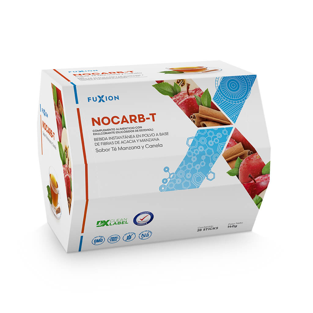 NOCARB-T FuXion - Té para adelgazar, control de carbohidratos y glucosa