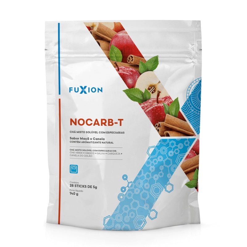 NOCARB-T FuXion Brasil - Chá para emagrecer, controle de carboidratos e glicose