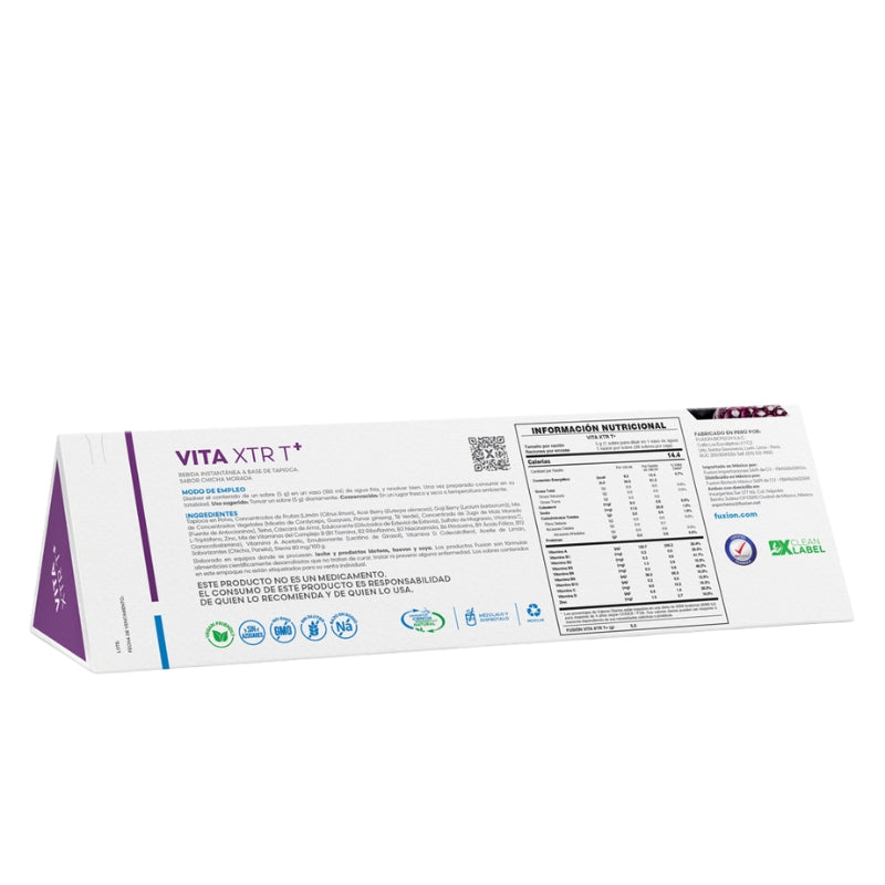 VITA XTRA T Fuxion Mexico Caja