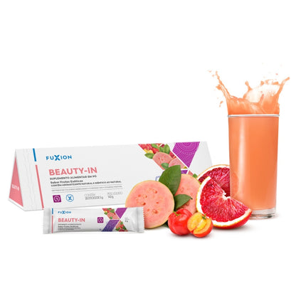 BEAUTY-IN FuXion Brasil - Bebida com Colágeno Hidrolisado para a pele