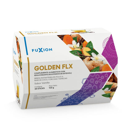 Golden FLX Fuxion Té Antioxidante para Flexibilidad Articular