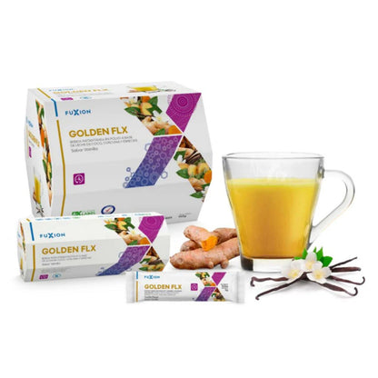 Golden FLX Fuxion Té Antioxidante para Flexibilidad Articular