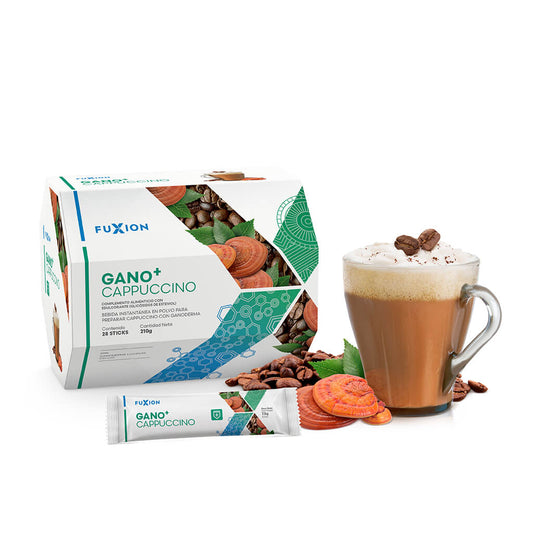 GANO+ CAPPUCCINO FuXion - Café con Ganoderma y Micronutrientes