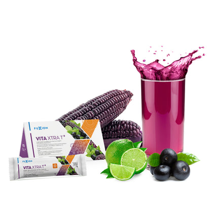 VITA XTRA T+ FuXion - Bebida Energética y Antioxidante