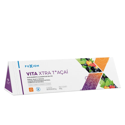 VITA XTRA T+ FuXion Brasil - Bebida Energética e Antioxidante