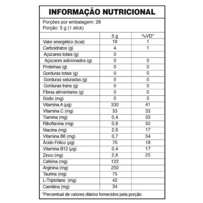 VITA XTRA T+ FuXion Brasil - Bebida Energética e Antioxidante